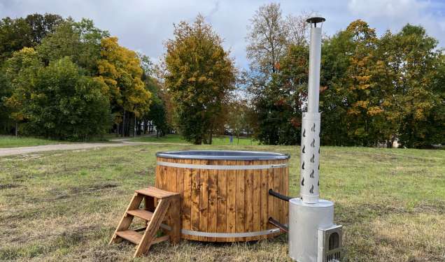 Klasisks kubls ar ārējo krāsni