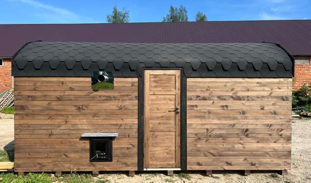 Pirts ar priekštelpu 4,8m