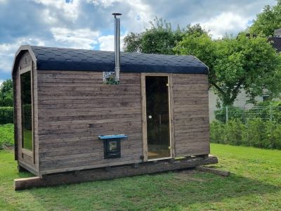 Latvijā ražoti stikla šķiedras kubli un pirtis dažādās komplektācijās